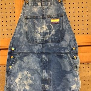 Levi overall shorts one of a kind